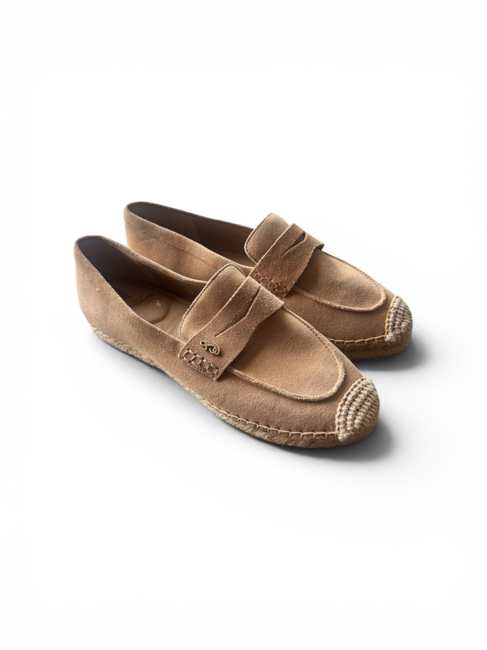 Sam Edelman Tan Suede Loafers